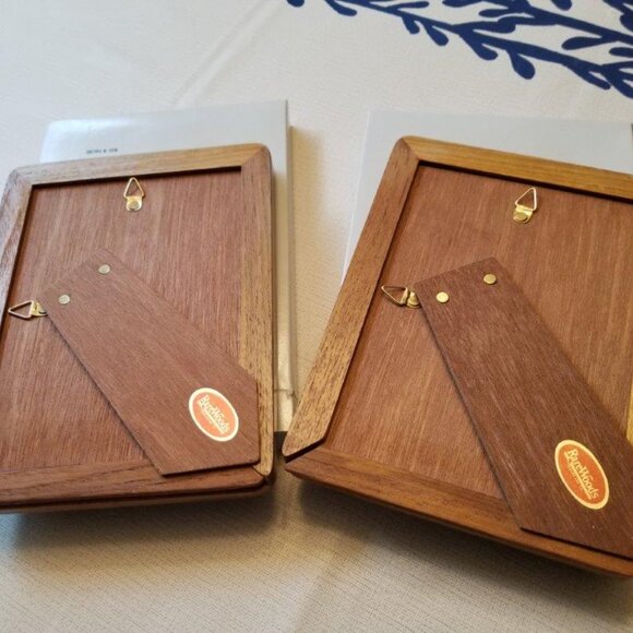 Rare Woods Teakwood 5x7 picture frames - Picture 2 of 5